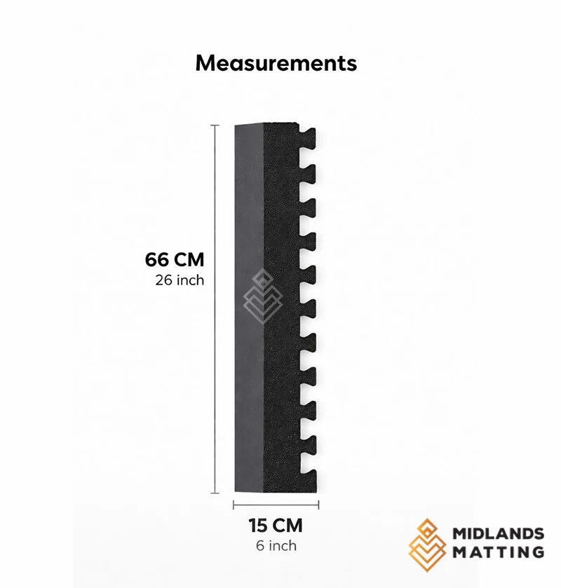 6 x 4 ft x 17 mm gym mat short edge 66 cm x 15 cm